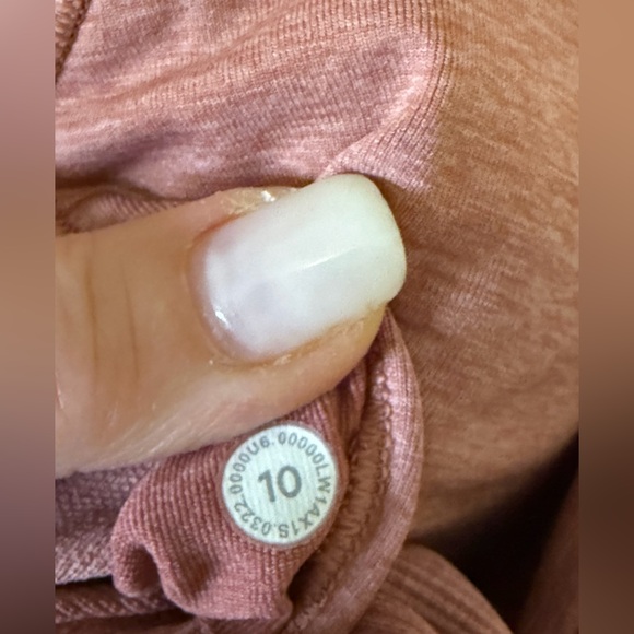 Lululemon Ebb to Street Tank Top Size 10 - Picture 9 of 9